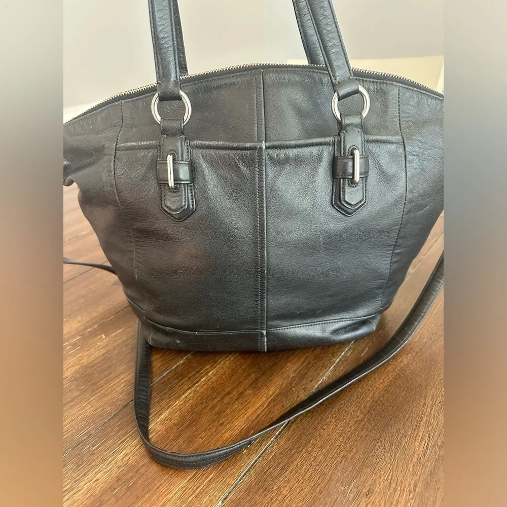 Coach leather satchel